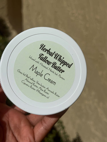 Herbal Whipped Tallow Butter